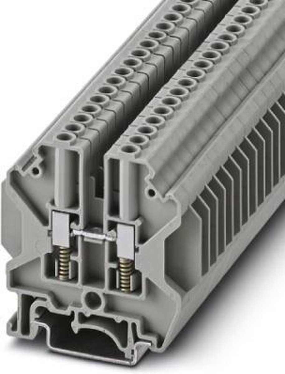 Bloc de jonction simple Phoenix Contact USST 4 3070338 gris 50 pc(s)