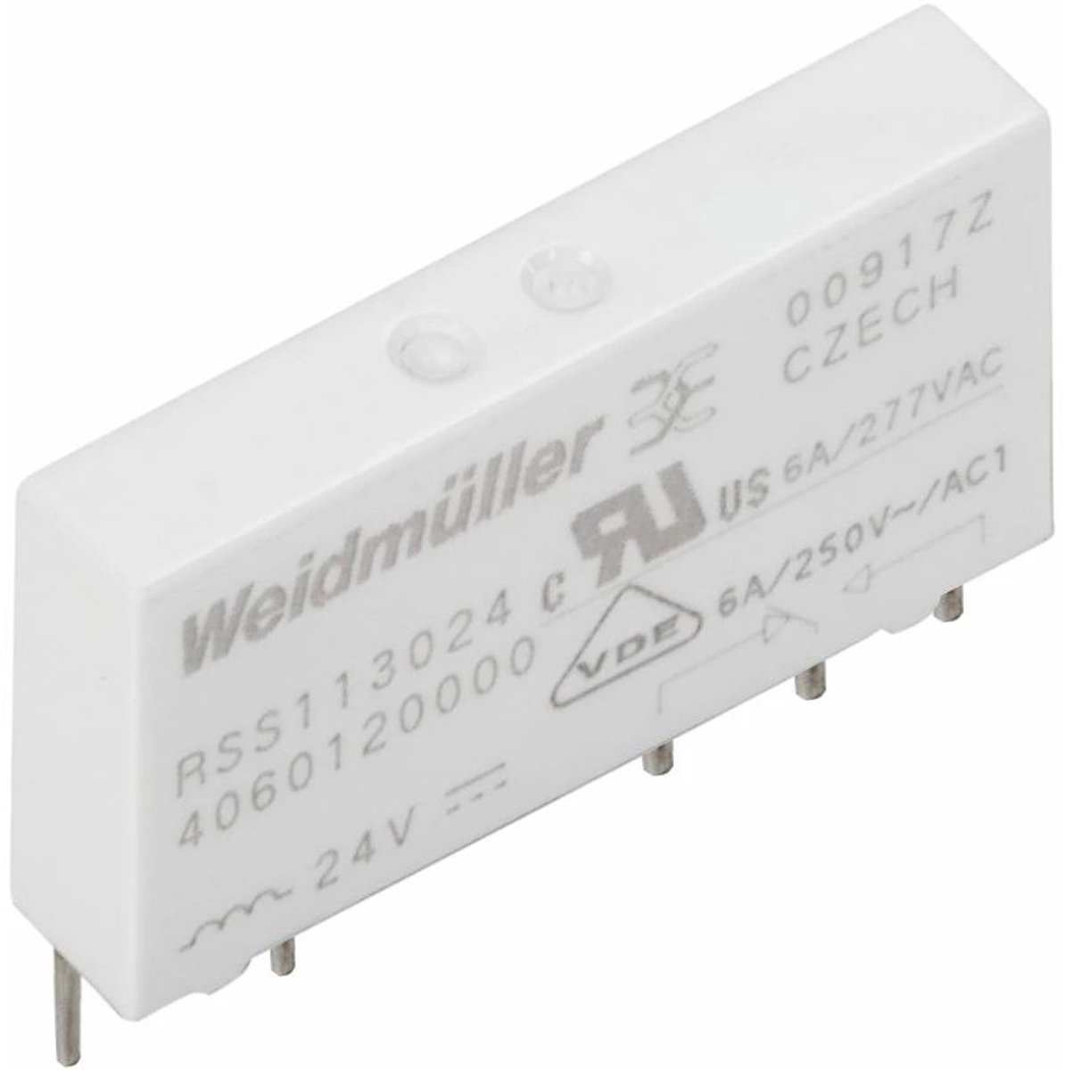 Weidmüller RSS110005 Relais 5 V/DC 1 inverseur (RT) 20 pc(s) Piece