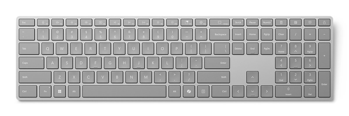 Microsoft Surface External Keyboard Bluetooth Gray (new) EP2-04155