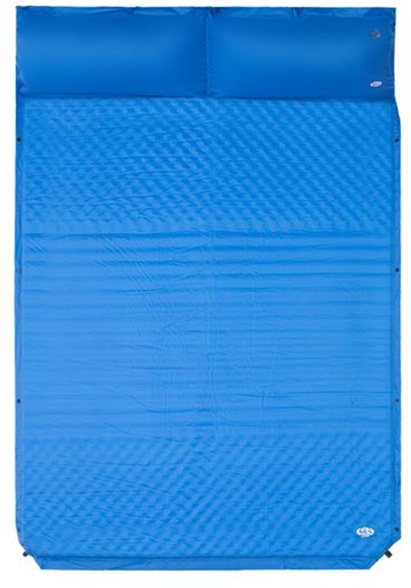 Materasso autogonfiabile matrimoniale con cuscino NILS Camp NC4060