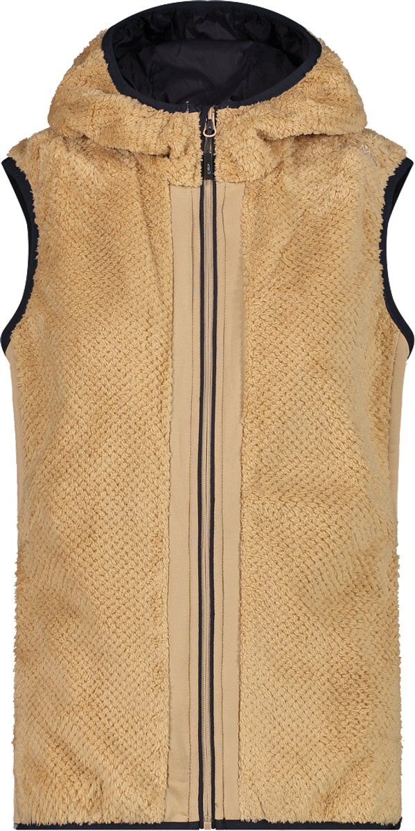 Women's sleeveless hooded fleece CMP High Loft
