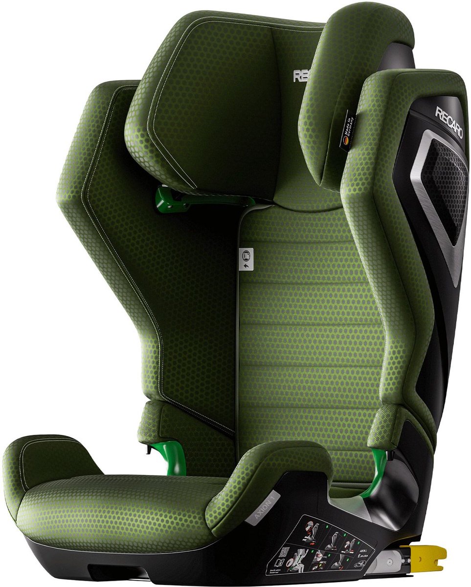 Recaro AXION 1 High Back Booster - Epic Green