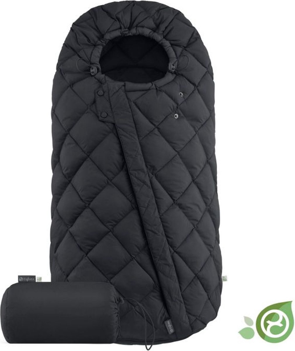 Cybex Snogga 2 Universal Pushchair Footmuff - Moon Black