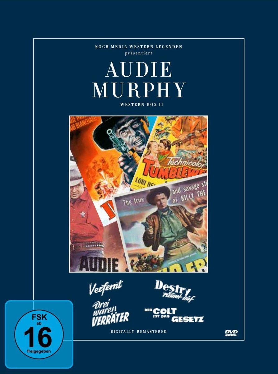 Audie Murphy Collection 2 [4 DVDs]