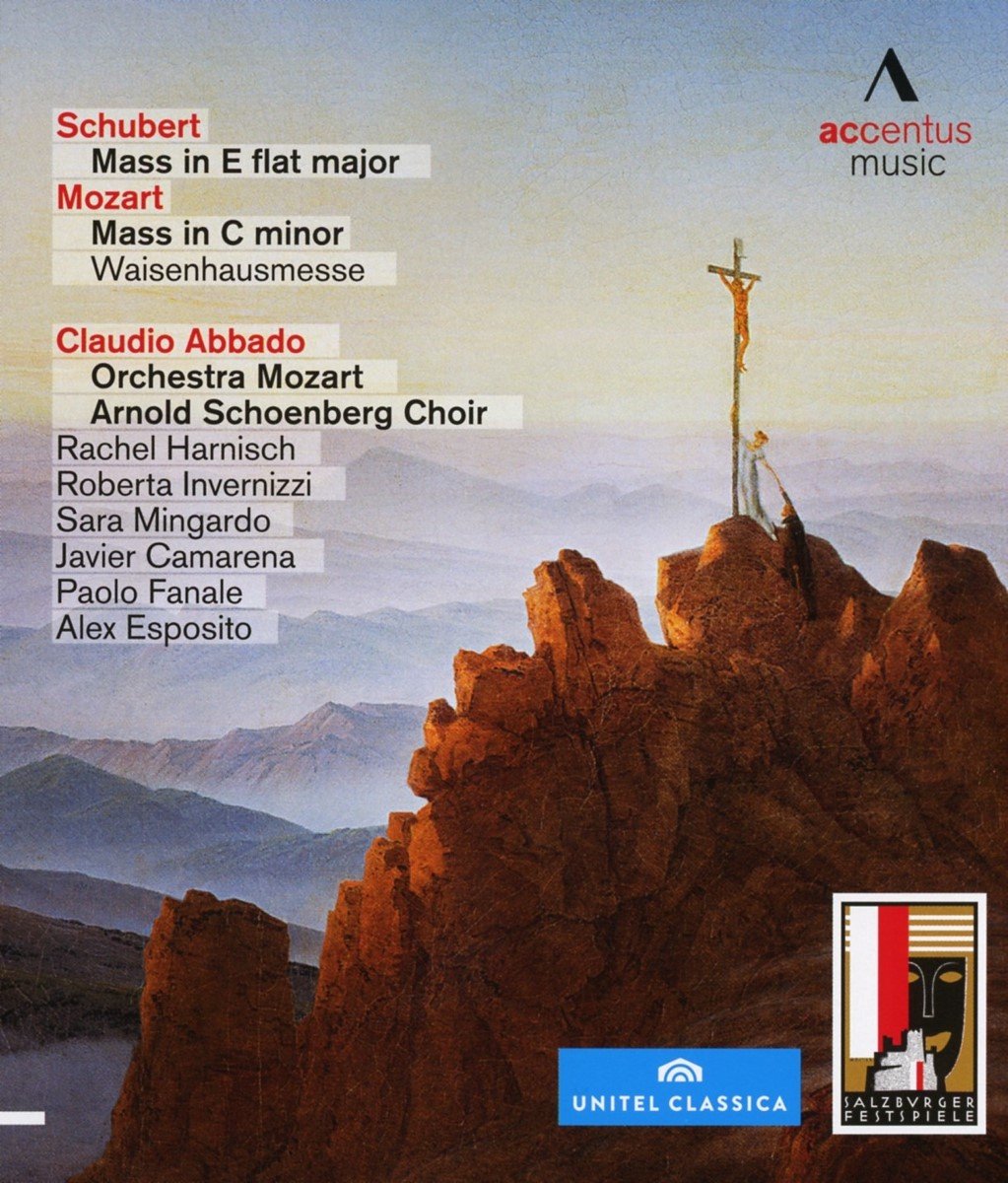Schubert Messe Es-Dur D 950/Mozart Messe c-moll KV 139 Waisenhausmesse [Blu-ray]