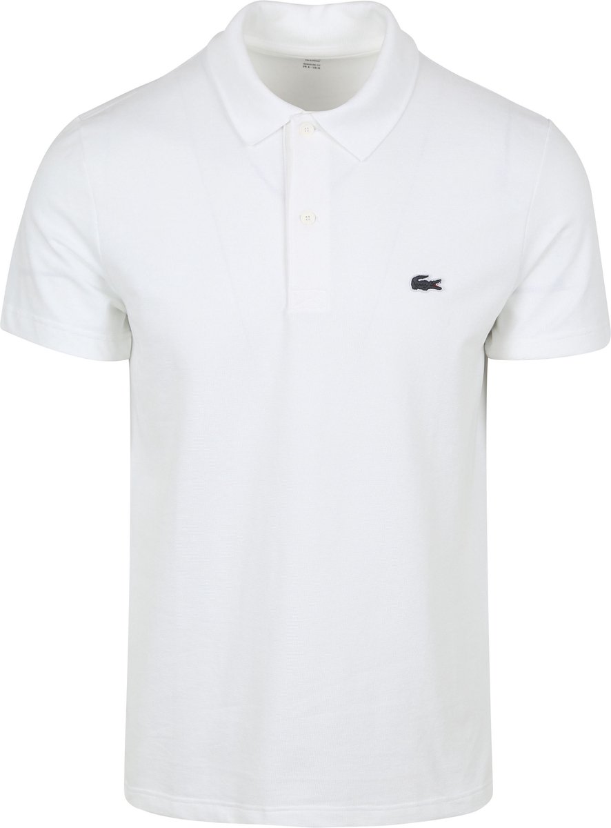 Polo Lacoste Regelmäßig Weiß