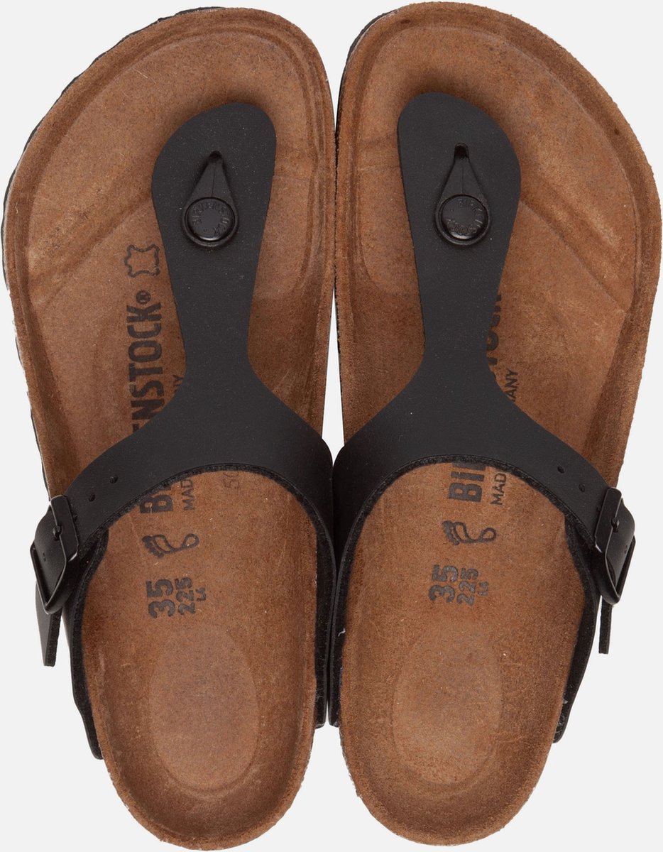 Birkenstock Gizeh Regular Birko-Flor T. 42 Noir Femme
