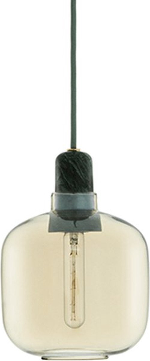 Normann Copenhagen Lampe Amp petite or-vert
