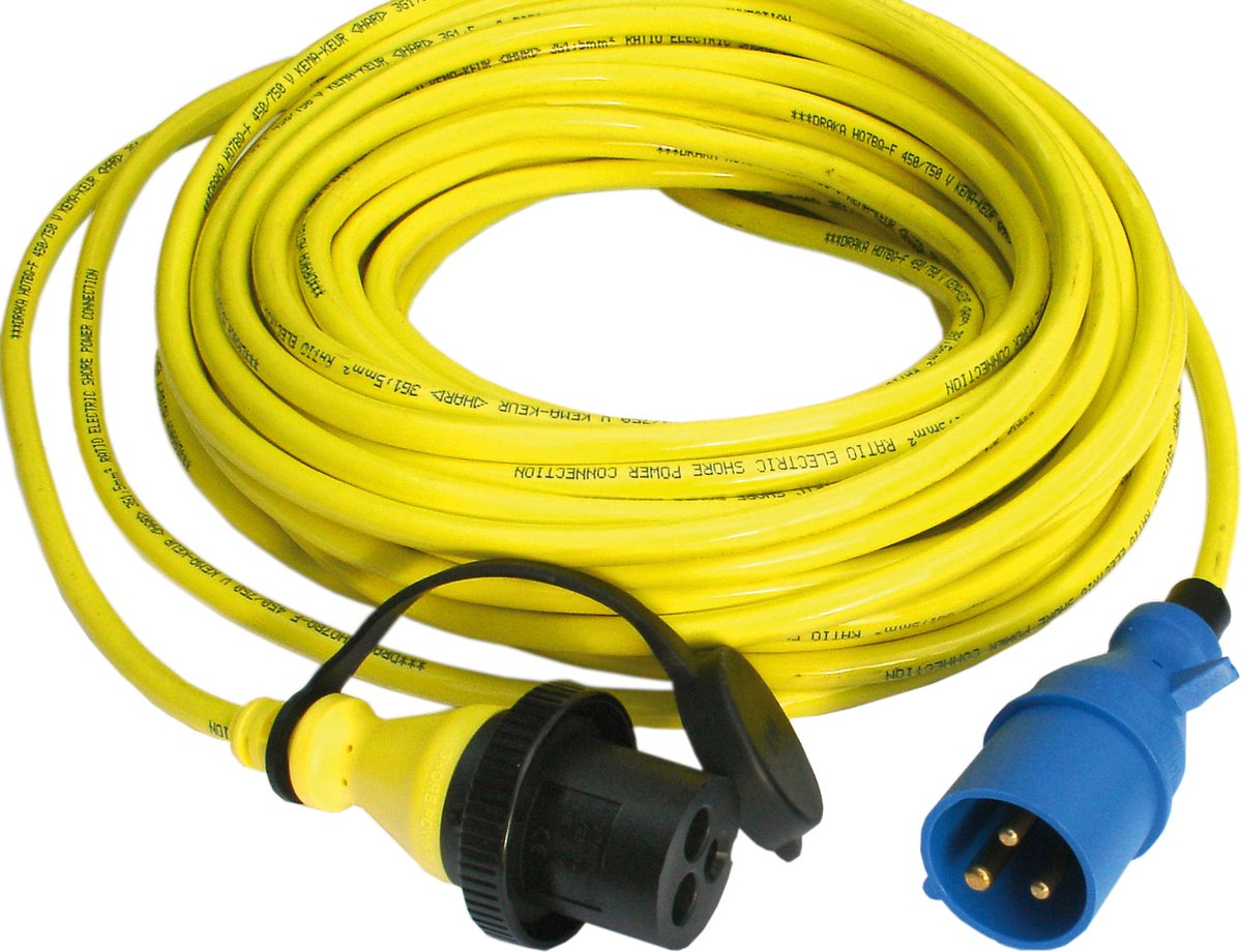 Victron Energy SHP306002500 25m 25A/250Vac (3x 6mm²) Câble à courant terrestre