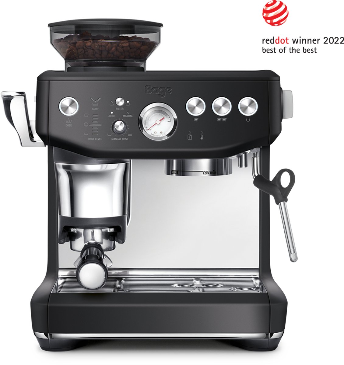 Machine expresso Sage the Barista Express™ Impress SES876BTR - truffe noire