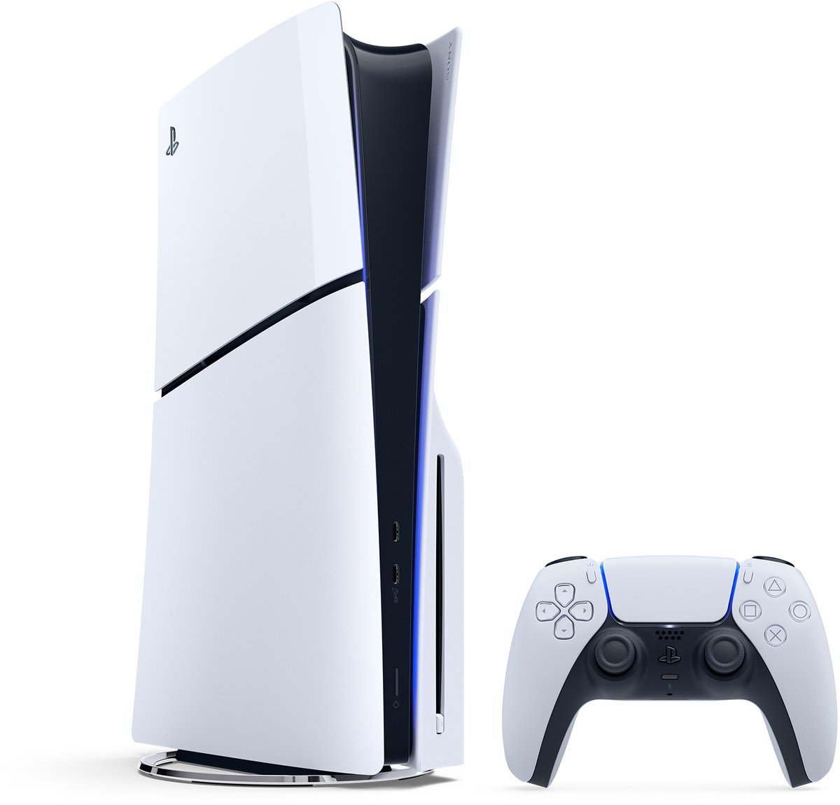 Sony Playstation 5 Slim 1,02 TB Wifi Negro, Blanco