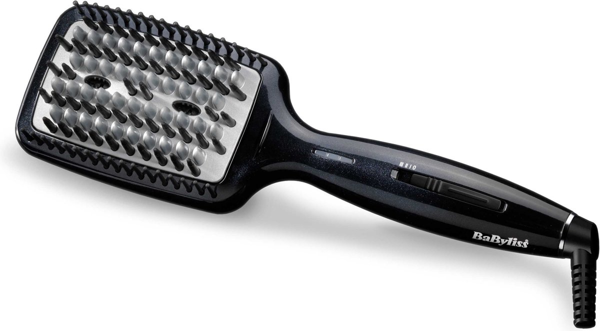 BaByliss Smoothing Heated Brush Cepillo alisador Caliente Negro 41 W 1,95 m