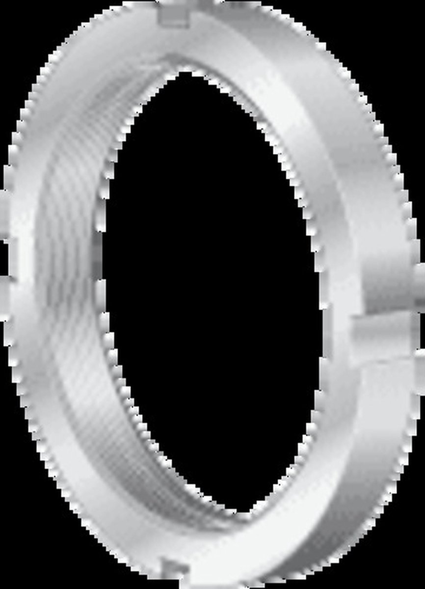 FAG KM21 Ecrou cylindrique à encoches Ø de perçage 105 mm Diamètre extérieur 140 mm