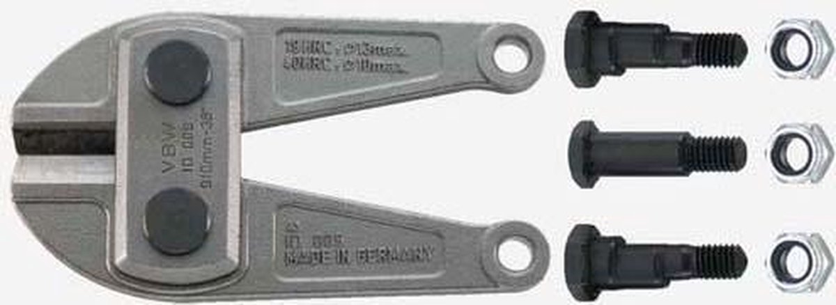 Tête de coupe pour coupe-boulons VBW Waggonit 980 980136 48 HRC 1 pc(s)