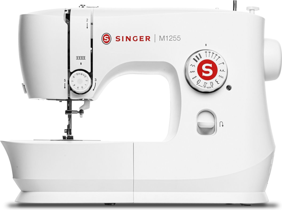 Máquina de coser Singer M1255 |15 puntadas | 45 aplicaciones de costura