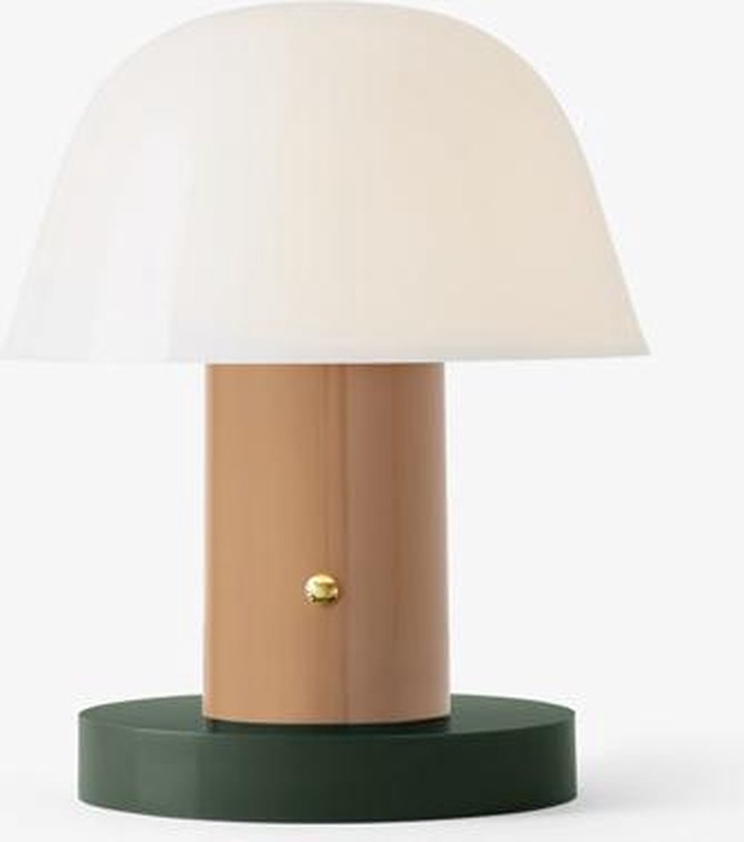 &Tradition Lámpara de mesa Setago JH27 Nude-forest