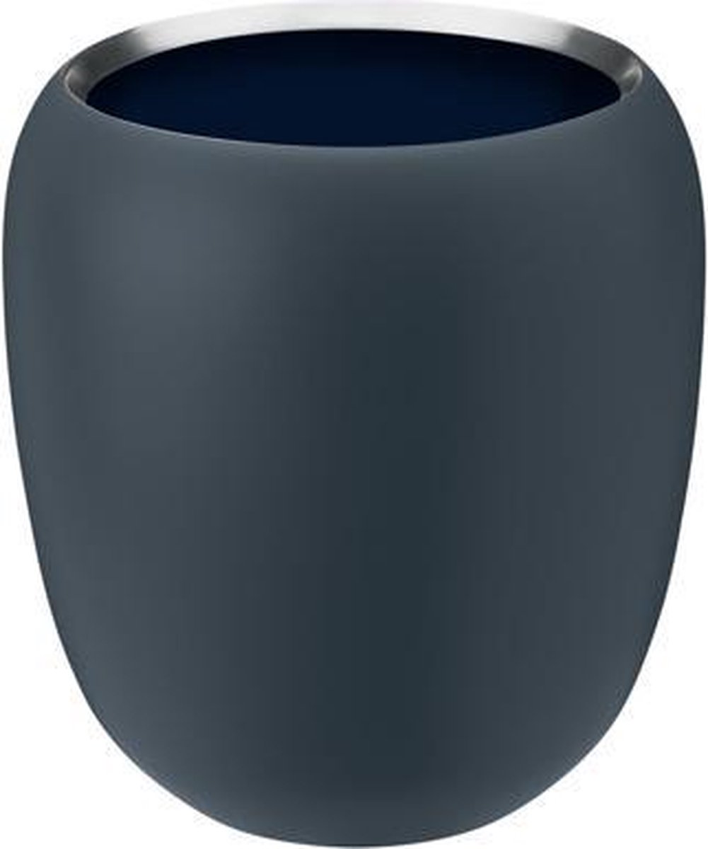 Stelton Jarrón Ora 17 cm Dusty blue-midnight blue