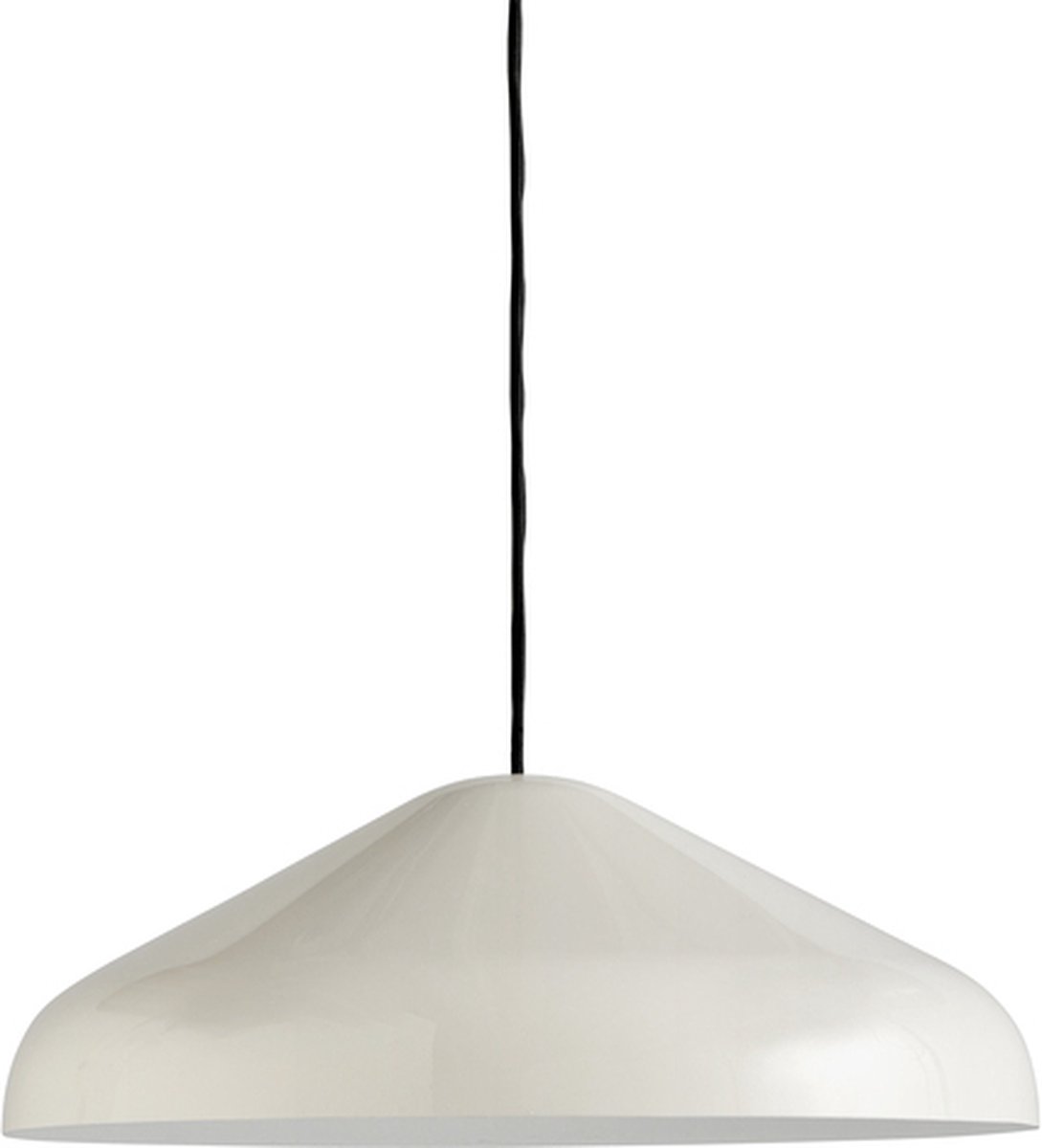 HAY Lámpara colgante Pao Steel Ø47 cm Cream white