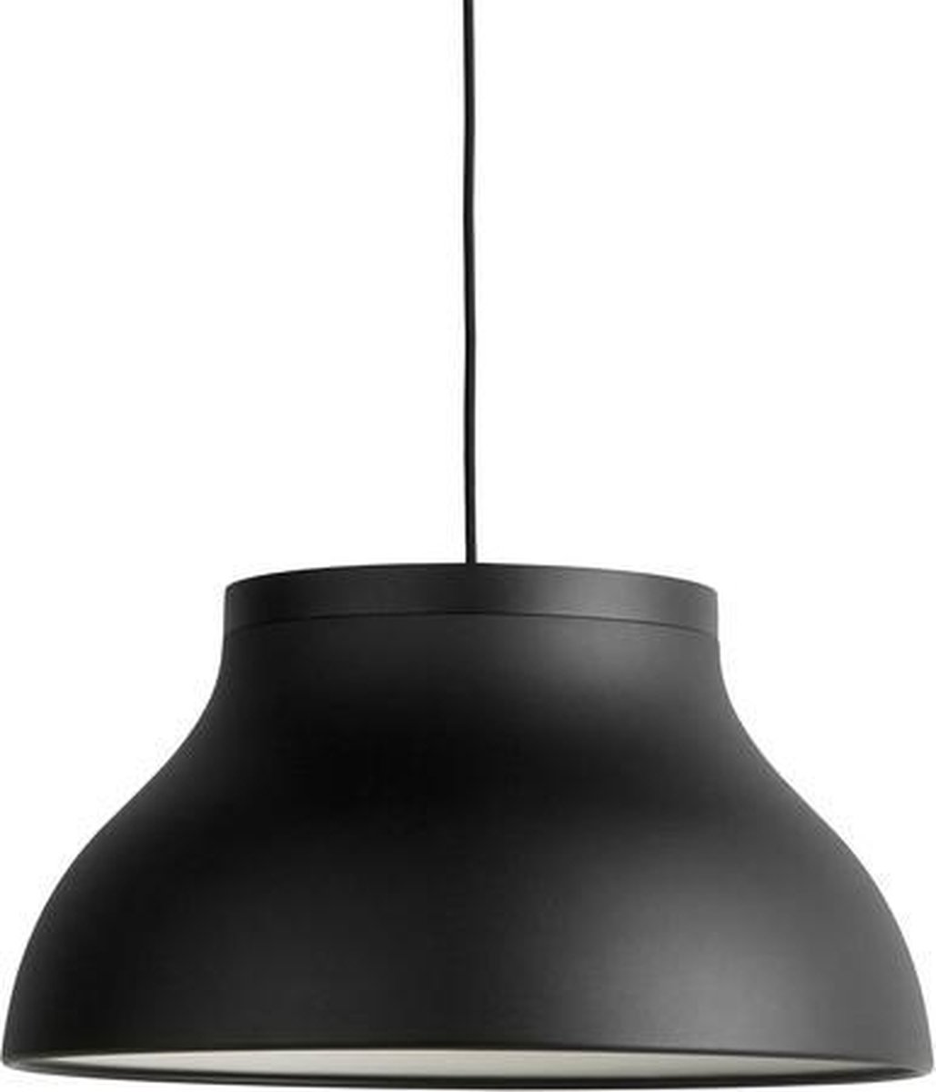 HAY Lámpara colgante PC pendant M Ø40 cm Soft black