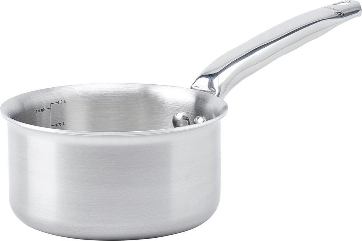 De Buyer Casserole Alchimy en acier inoxydable Ø18 cm