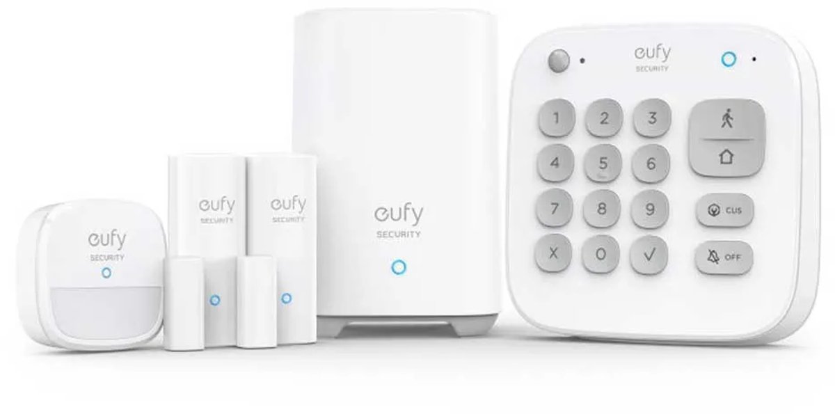 Anker Innovations ANKER INNOVATIONS - Eufy 5-Piece Home Alarm Kit - Haussicherungssystem T8990321 Pack système dalarme sans fil Pack alarme sans fil +