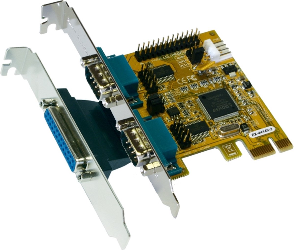 Exsys Exsys EX-44140-2 - Adapter Parallel/Seriell - PCIe Carte PCI