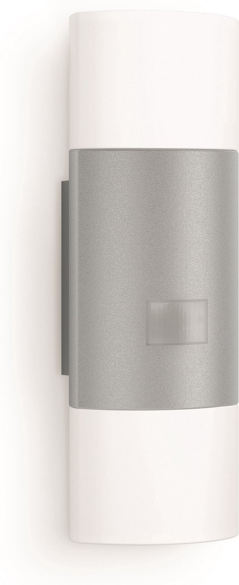 Applique LED extérieure avec détecteur de mouvement Steinel 910 576219 LED intégrée argent