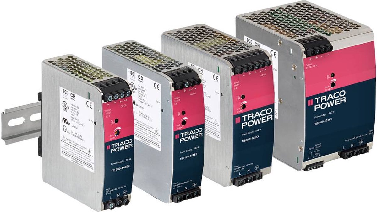 Alimentation rail DIN TracoPower TIB 120-112EX +12.0 V/DC 10000 mA 120 W 1 x