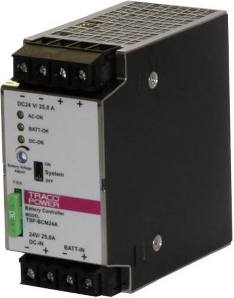 TracoPower TSP-BCM24A Alimentation DC/DC rail DIN 25000 mA 600 W Nbr. de sorties:1 x Contenu 1 pc(s)