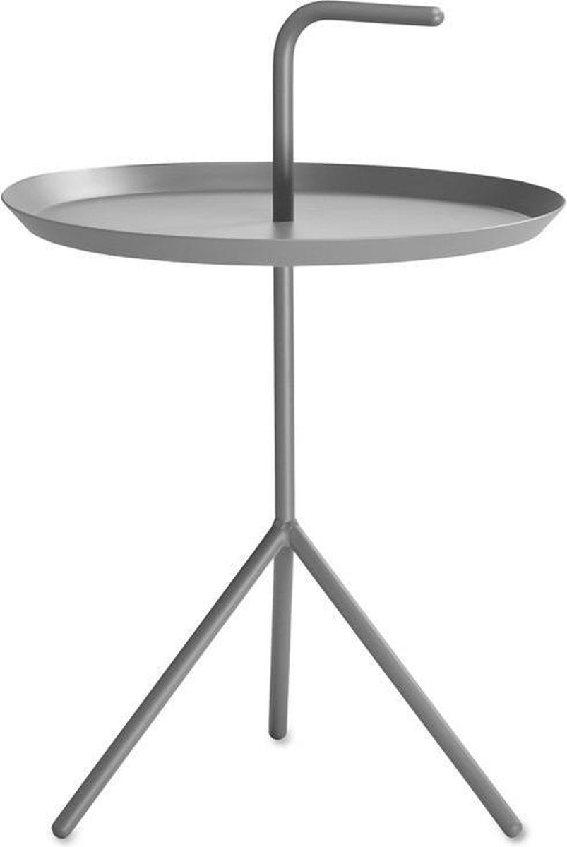 HAY Tavolino DLM Ø38 cm Grey