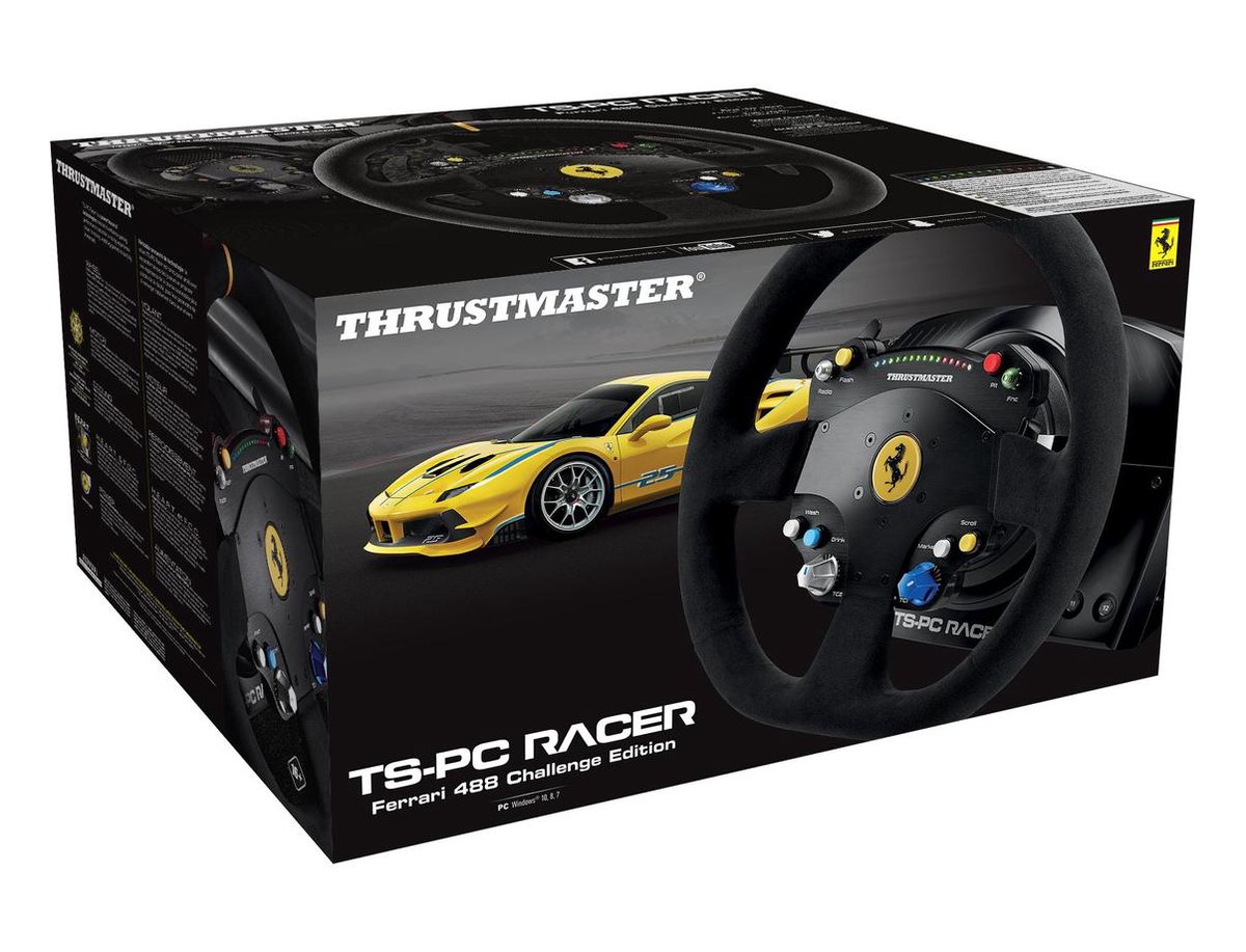 Thrustmaster TS-PC Racer Ferrari 488 Challenge Edition - Wired Wheel - PC