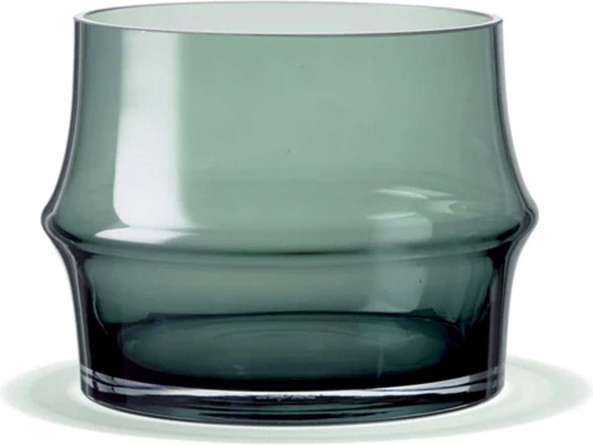 Holmegaard Vaso da fiori Arc Ø 14,5 cm Verde scuro