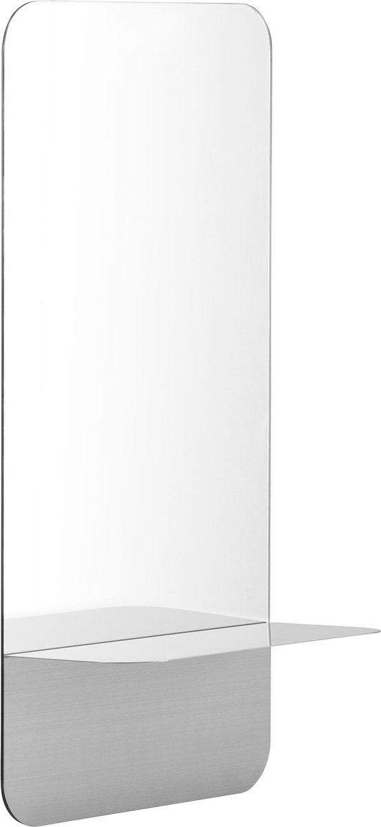 Normann Copenhagen Espejo vertical Horizon 40x80 cm Acero inoxidable