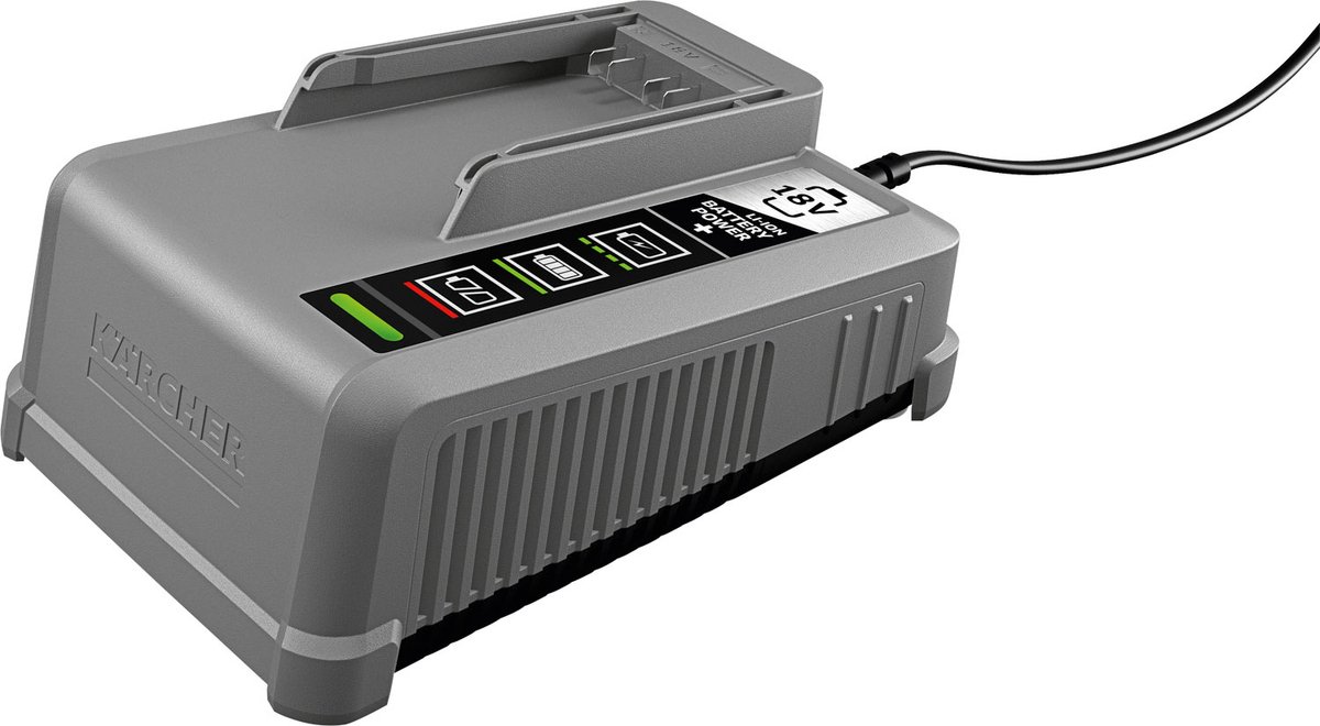 Kärcher Professional Ladegeraet Battery Power+ 18/60 *EU Chargeur rapide 2.445-044.0 + témoin détat de charge