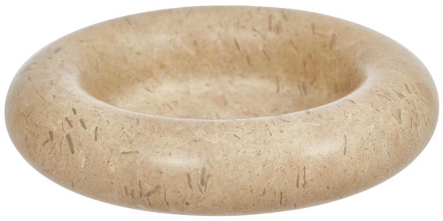 OYOY Soporte para velas Savi mármol Ø13,8 cm Beige
