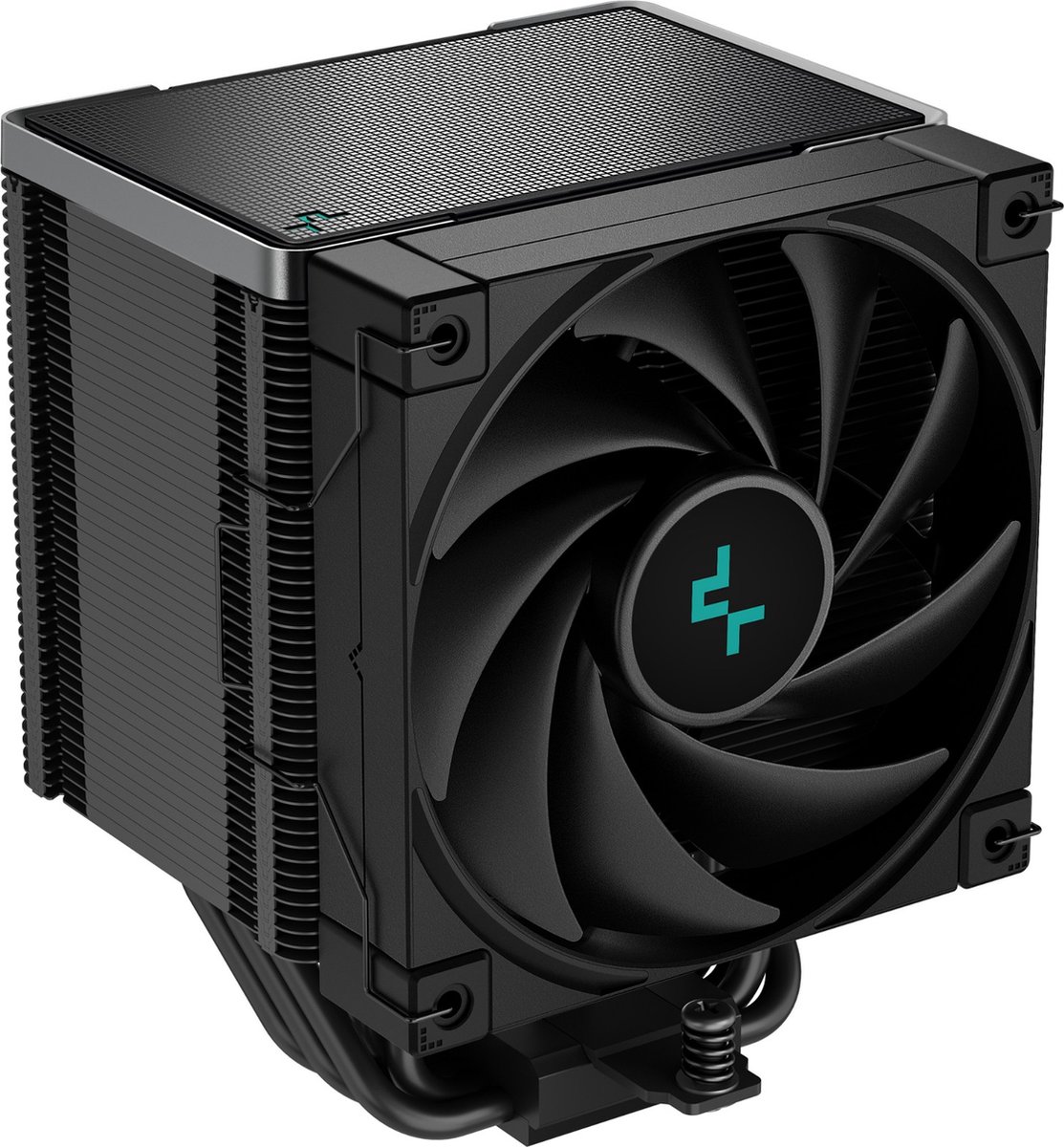 DeepCool AK500 Zero Dark Dissipateur thermique pour processeur avec ventilateur Intel® 2066, Intel® 2011v3, Intel® 2011, Intel® 1700, Intel® 1200, Intel® 1151,