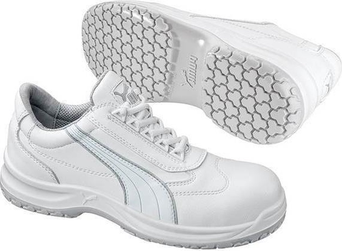 PUMA Clarity Low 640622-39 Chaussures de sécurité S2 Pointure (EU): 39 blanc 1 paire(s)
