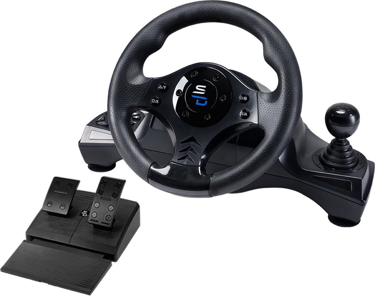 Subsonic Superdrive GS 750 Steering Wheel - Wired Steering wheel & Pedal set - Sony PlayStation 4