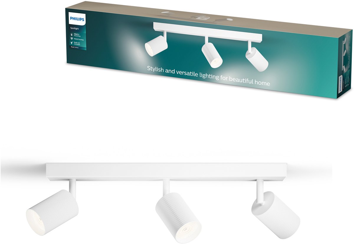 Philips 8721103163134 Spot de plafond LED GU10 blanc