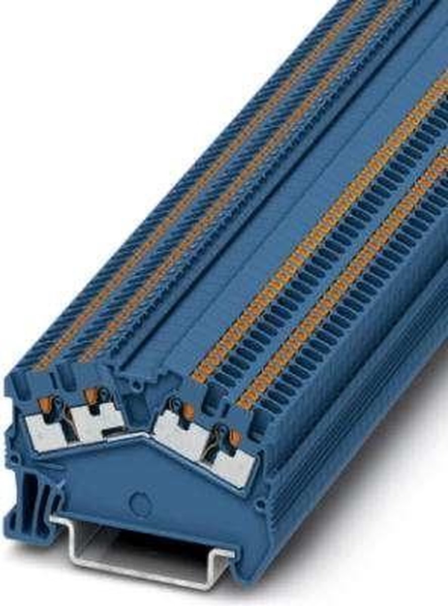 Phoenix Contact 3214631 Borne de passage Push-In bleu 50 pc(s)
