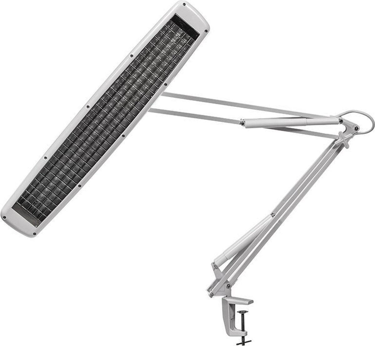 Lampe de bureau Velleman VTLAMP6 Ampoule fluorescente T5 42 W gris 1 pc(s)