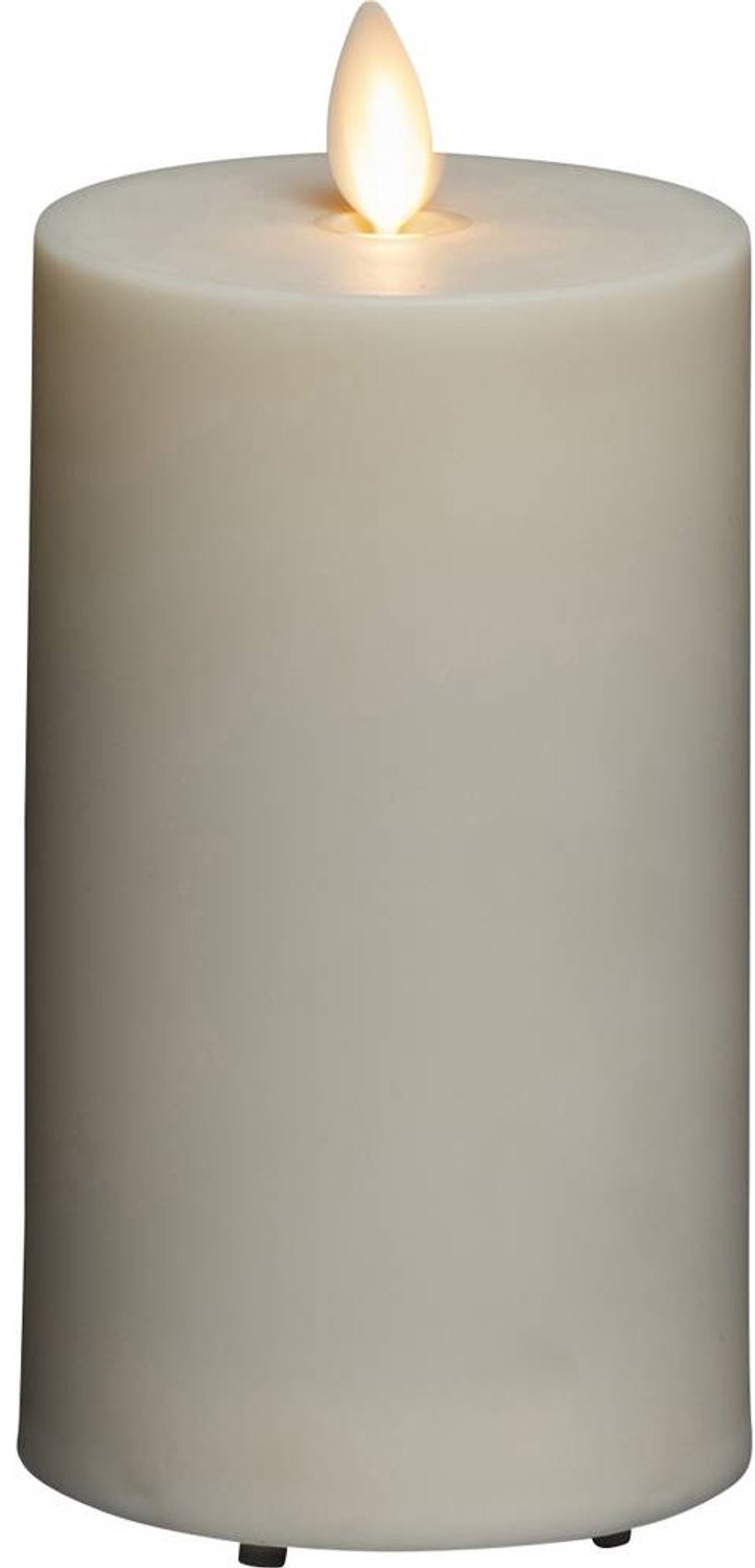 Konstsmide 1635-115 Bougie à LED blanc crème blanc chaud (Ø x H) 76 mm x 180 mm