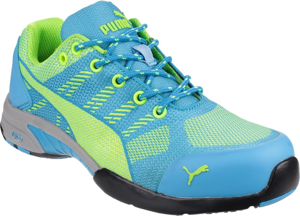 PUMA Celerity Knit Blue Wns Low 642900-36 Chaussures de sécurité S1P Pointure (EU): 36 bleu, vert 1 pc(s)