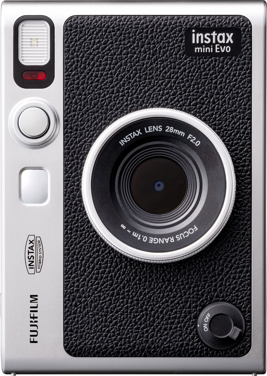Fujifilm Instax Mini Evo kamera - Sort