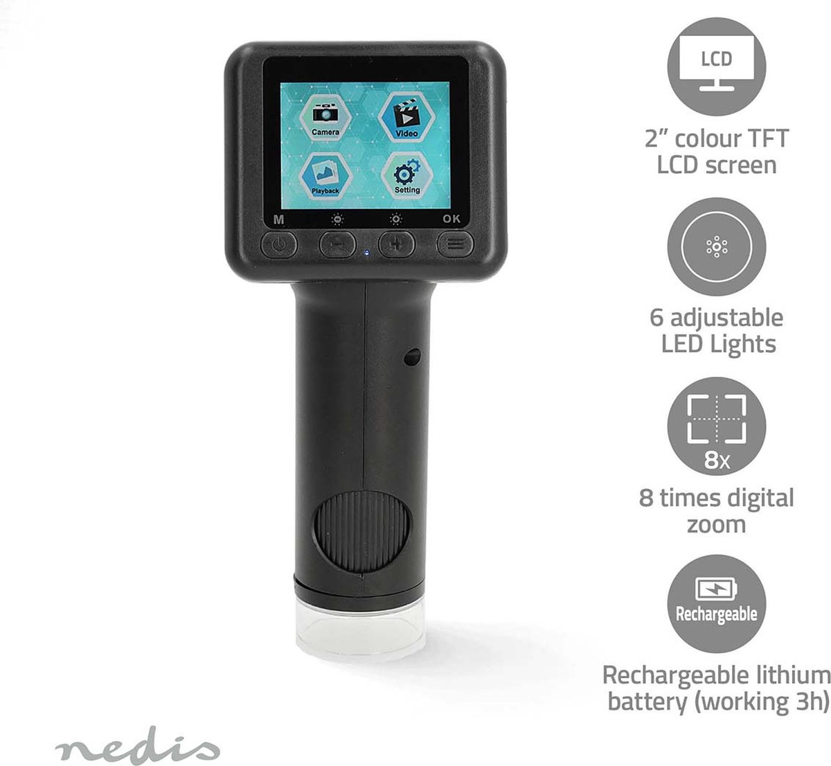 Nedis Microscope Camera
