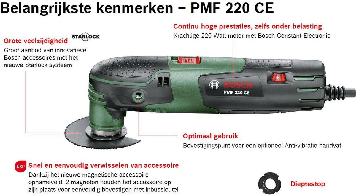 Bosch PMF 220 CE Set