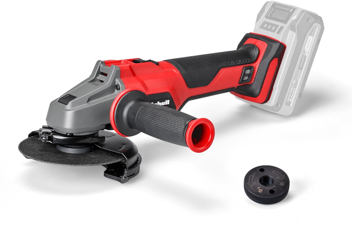 Einhell AXXIO 18/115 Q akku vinkelsliber 18 volt u/batteri og lader