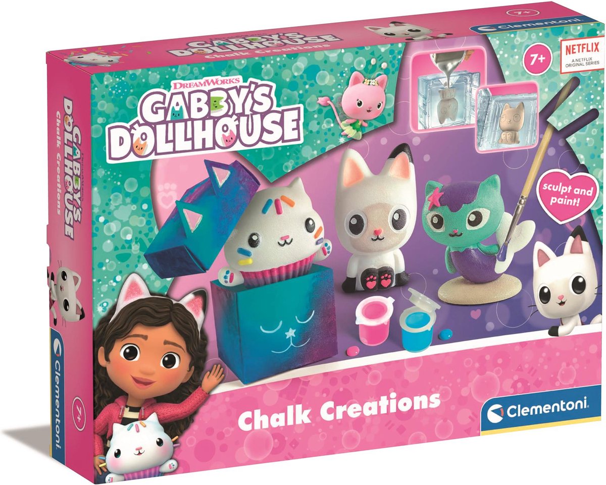 Clementoni Gabby's Dollhouse Plaster Casting