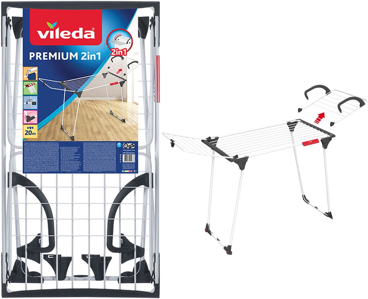 Vileda Premium 2-in-1 clothes dryer