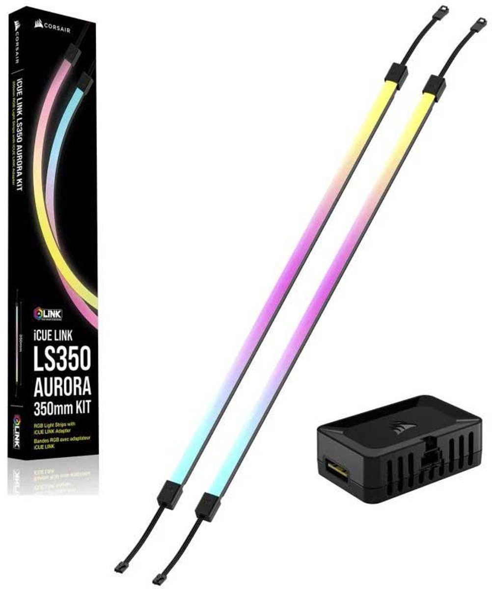 Corsair iCUE LINK LS350 Aurora RGB Light Strips 350mm